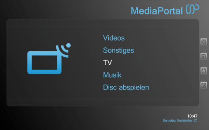 mediaportal apple tv